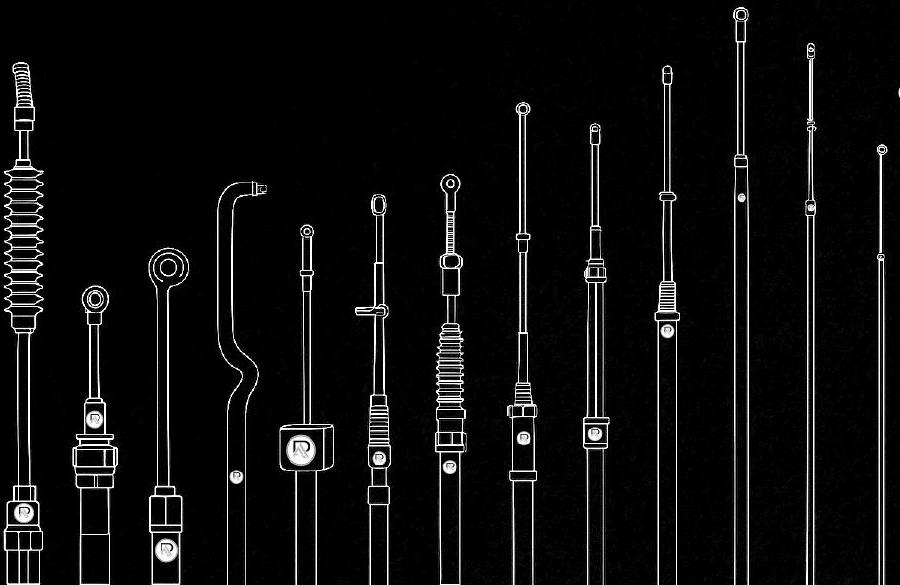 Rajvansh mechanical control cable assemblies from the company brochure